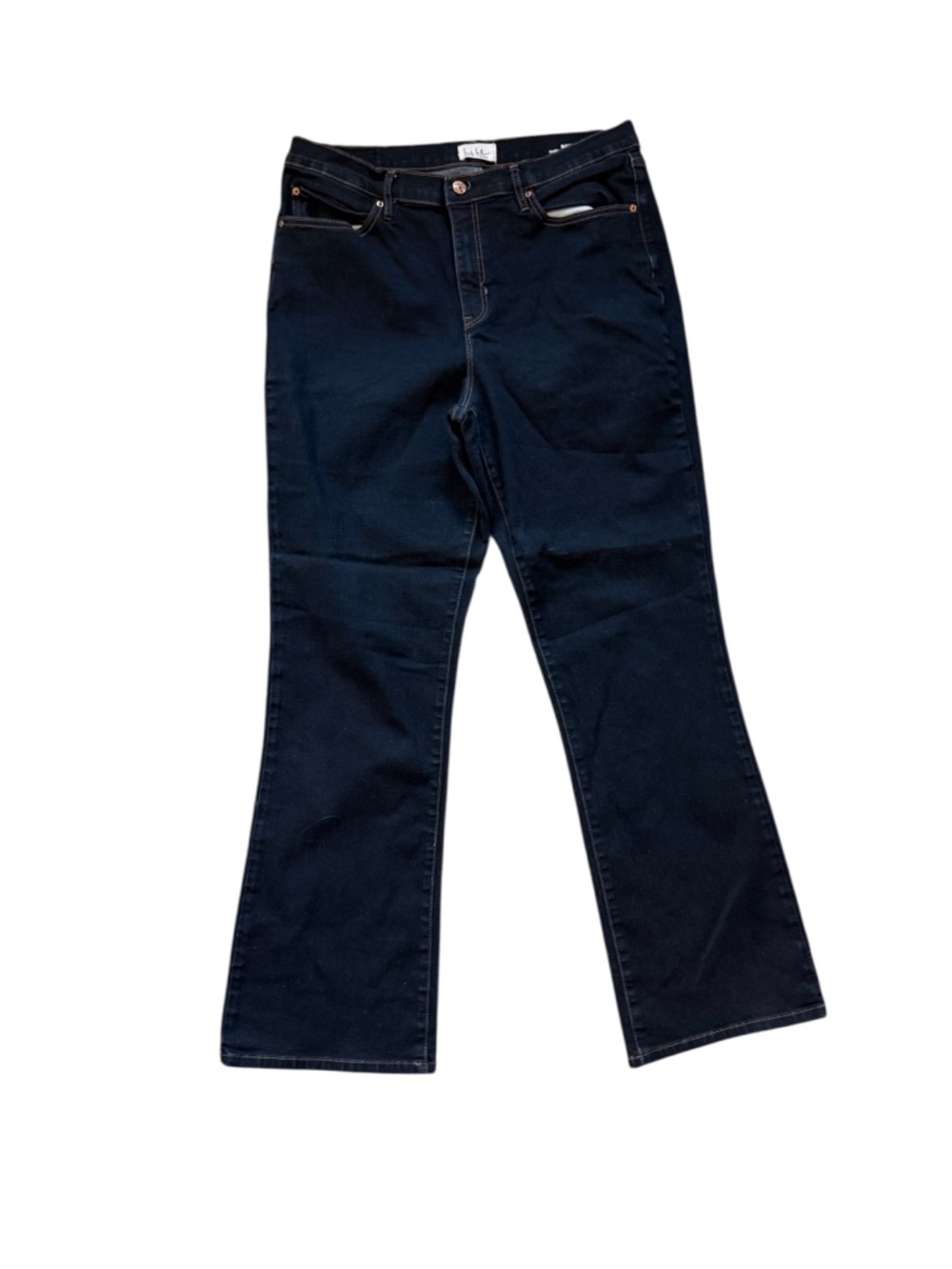 Nicole Miller Navy Boot-Cut Jeans